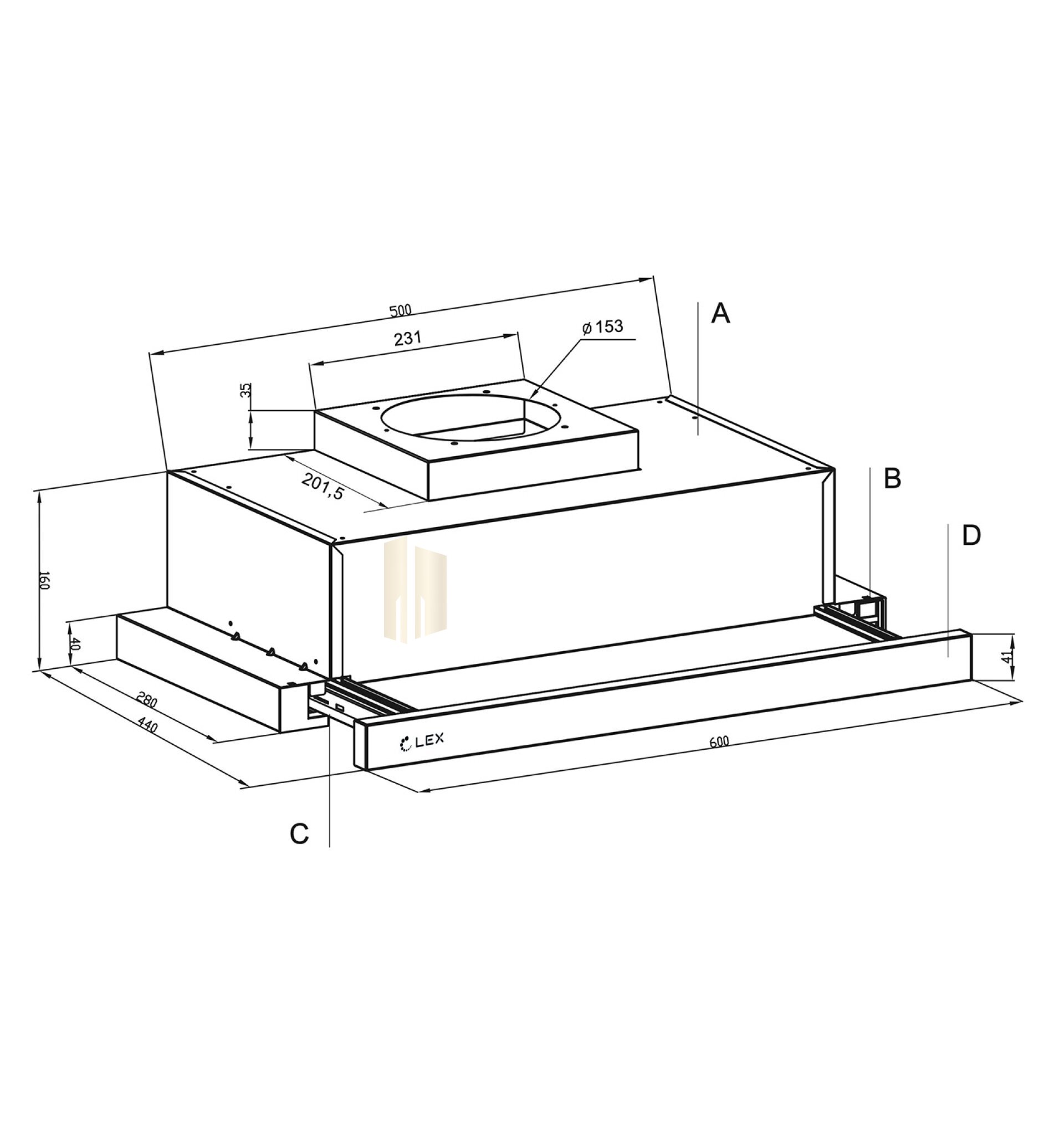 LEX HERMES 600 WHITE