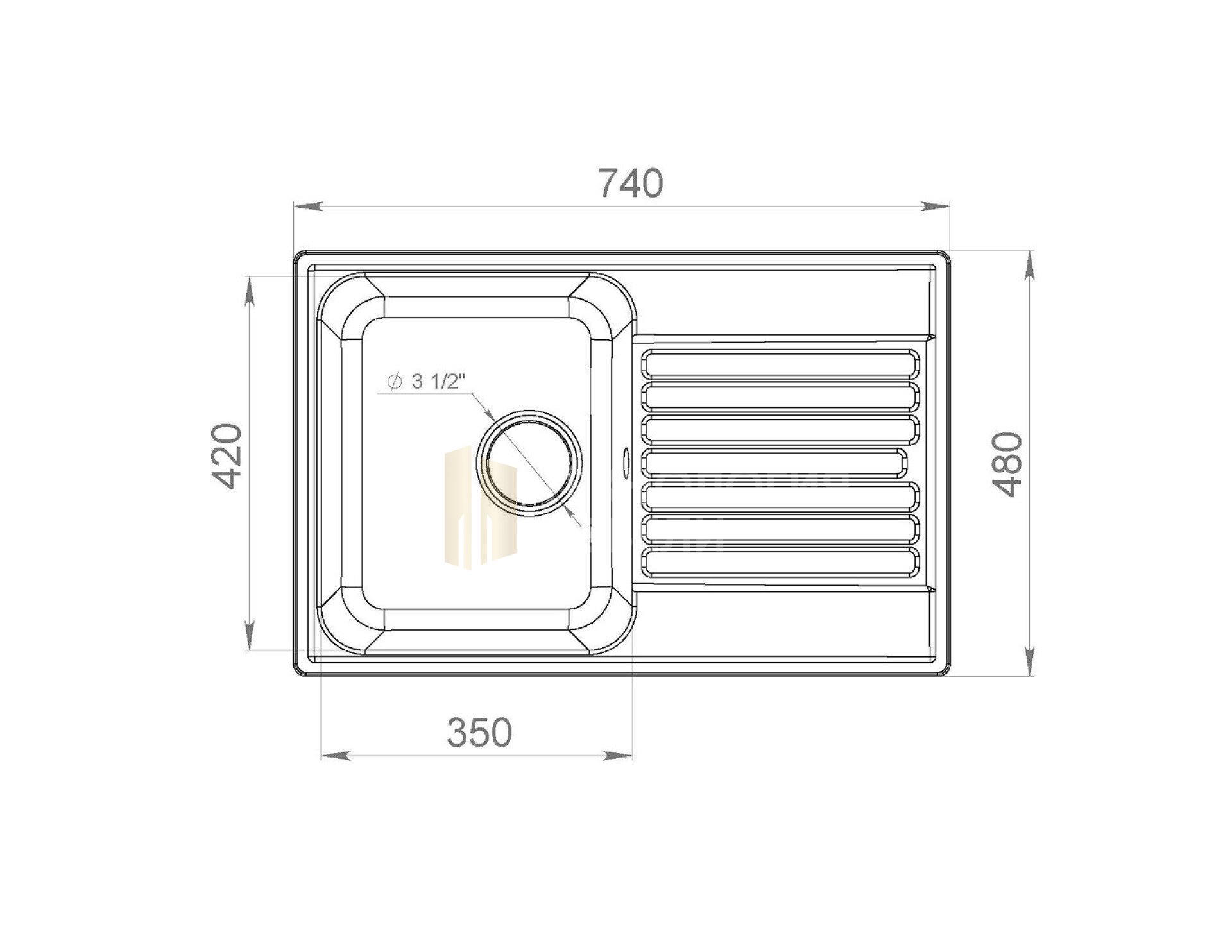 LEX Geneva 740 Chocolate