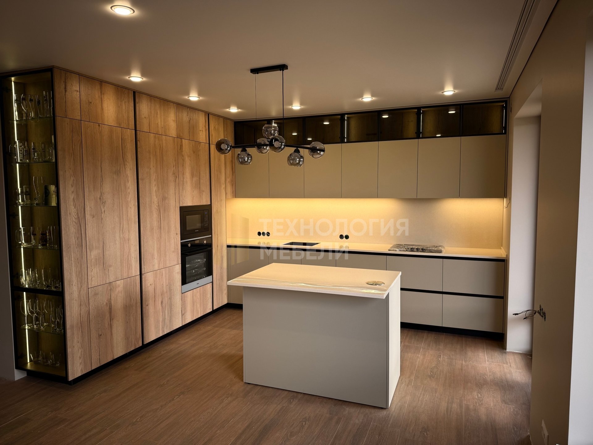 Кухня Нордик Вуд Айленд