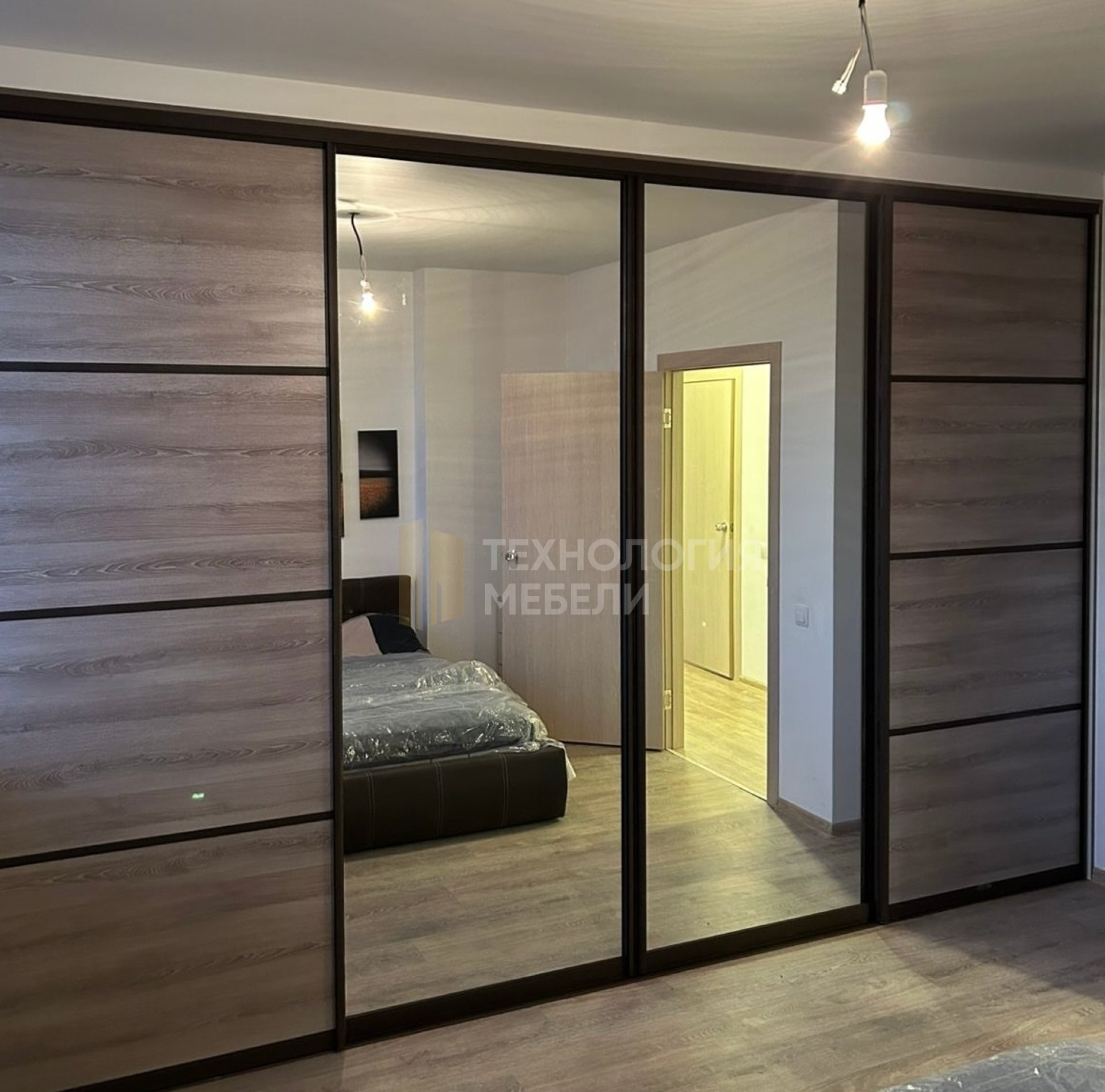 Шкаф-купе Лофт Слайд Вуд