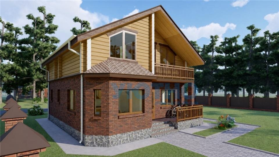 Проект дома Альпийский